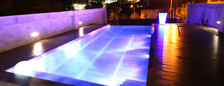 Tiras led para piscinas ideas decoracin con tiras led