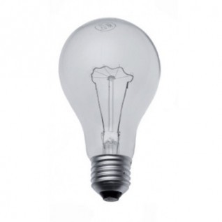 Bombilla incandescente standard reforzada E27 200W 2900Lm