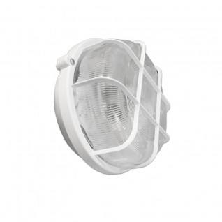 Aplique exterior E27 blanco