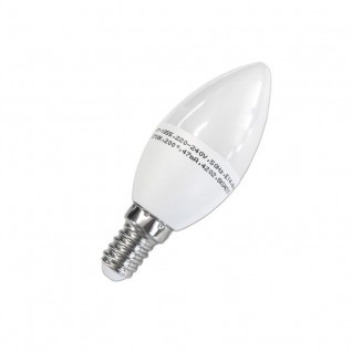 Bombilla led vela 4W E14 