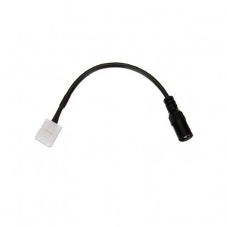 Conector hembra DC flexible tiras led 5050