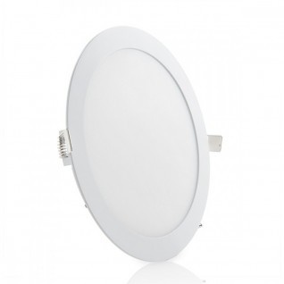 Placa ultrafina downlight led circular 20W