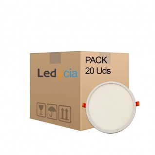 Pack 20 downlights led 20W ajustable