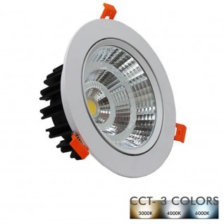  Downlight LED Empotrable 25W 120 - CCT- Color Seleccionable