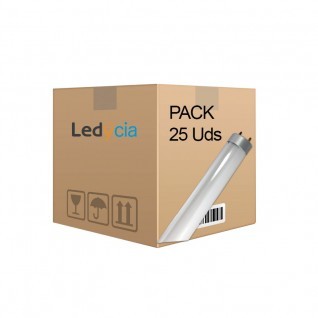 Pack 25 tubos led 9W 60cm 