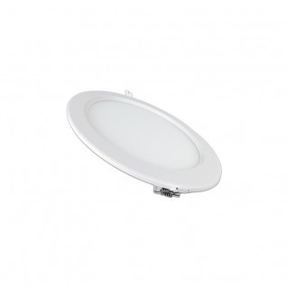 Placa ultrafina downlight led circular 12W