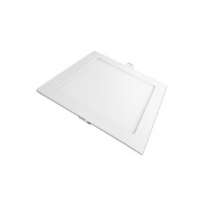 Placa ultrafina downlight led cuadrada 12W