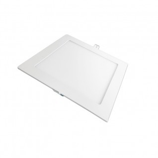 Placa ultrafina downlight led cuadrada 20W