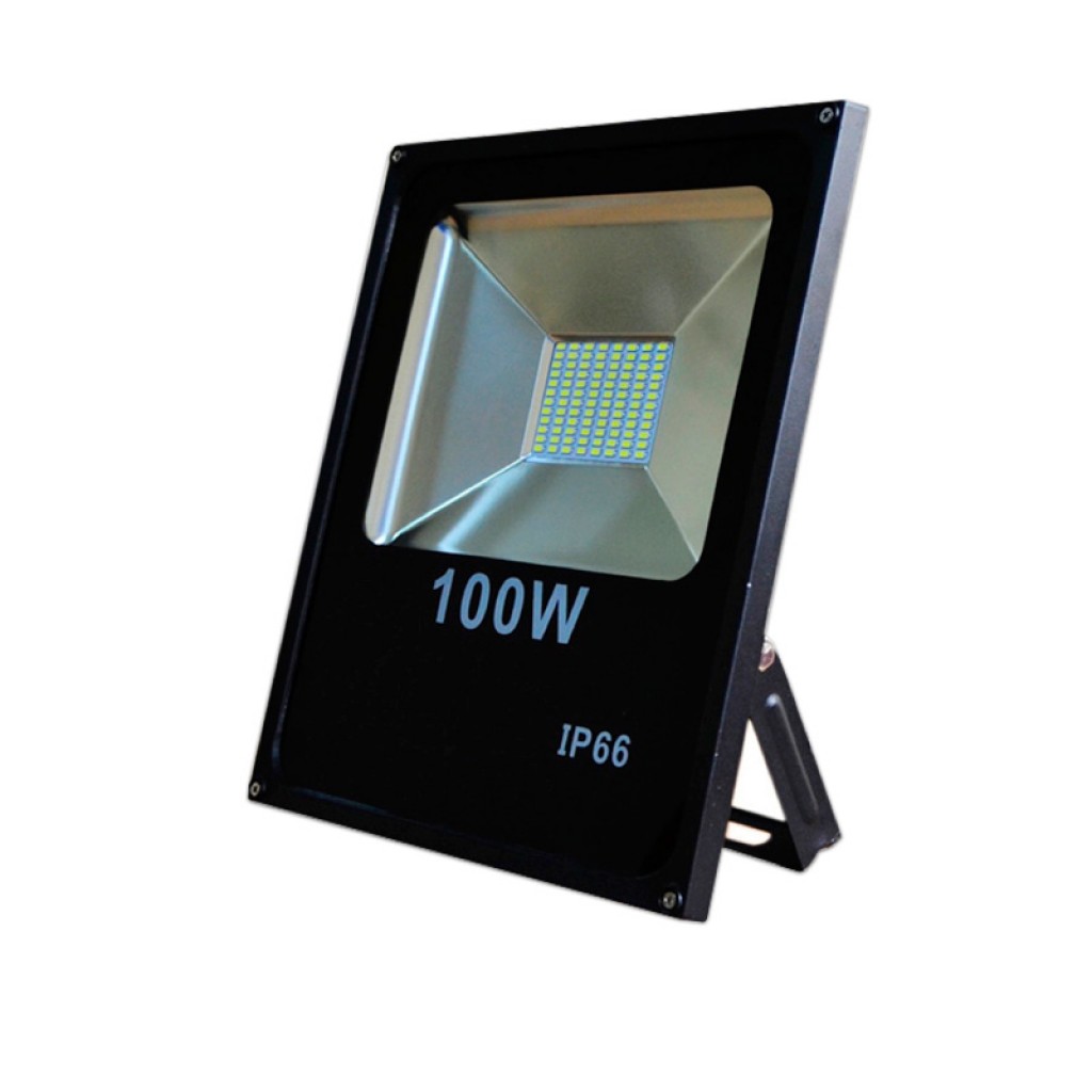 HENGMEI 100W Foco LED Proyector Blanco cálido Recargable Portátil LED IP65 para Uso en Interiores y Pescado Patio Terraza 