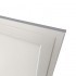 Panel led 60x60 cm con marco blanco detalle