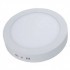 Plafn led circular 18W vista de frontal para apreciar el tamao del plafn