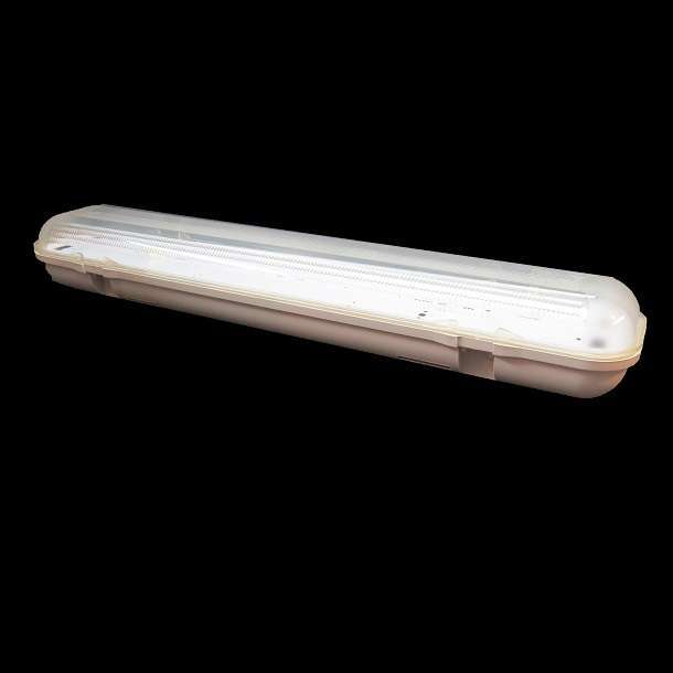 Pantalla estanca para 2 tubos led T8 de 60cm : : Informática